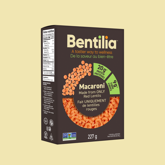 BENTILIA RED LENTIL MACARONI - 6 BOXES - Bentilia 