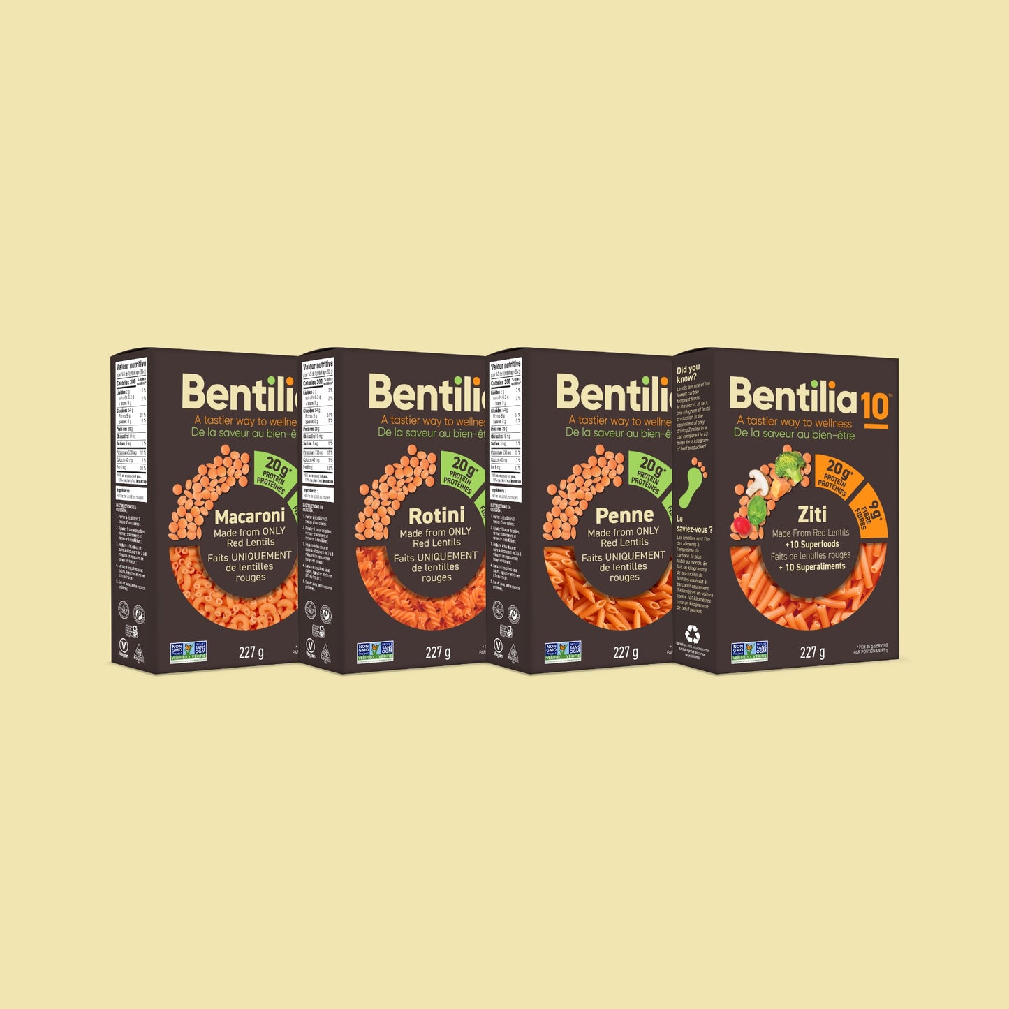 Variety Pack 4x8oz - CDN - Bentilia 