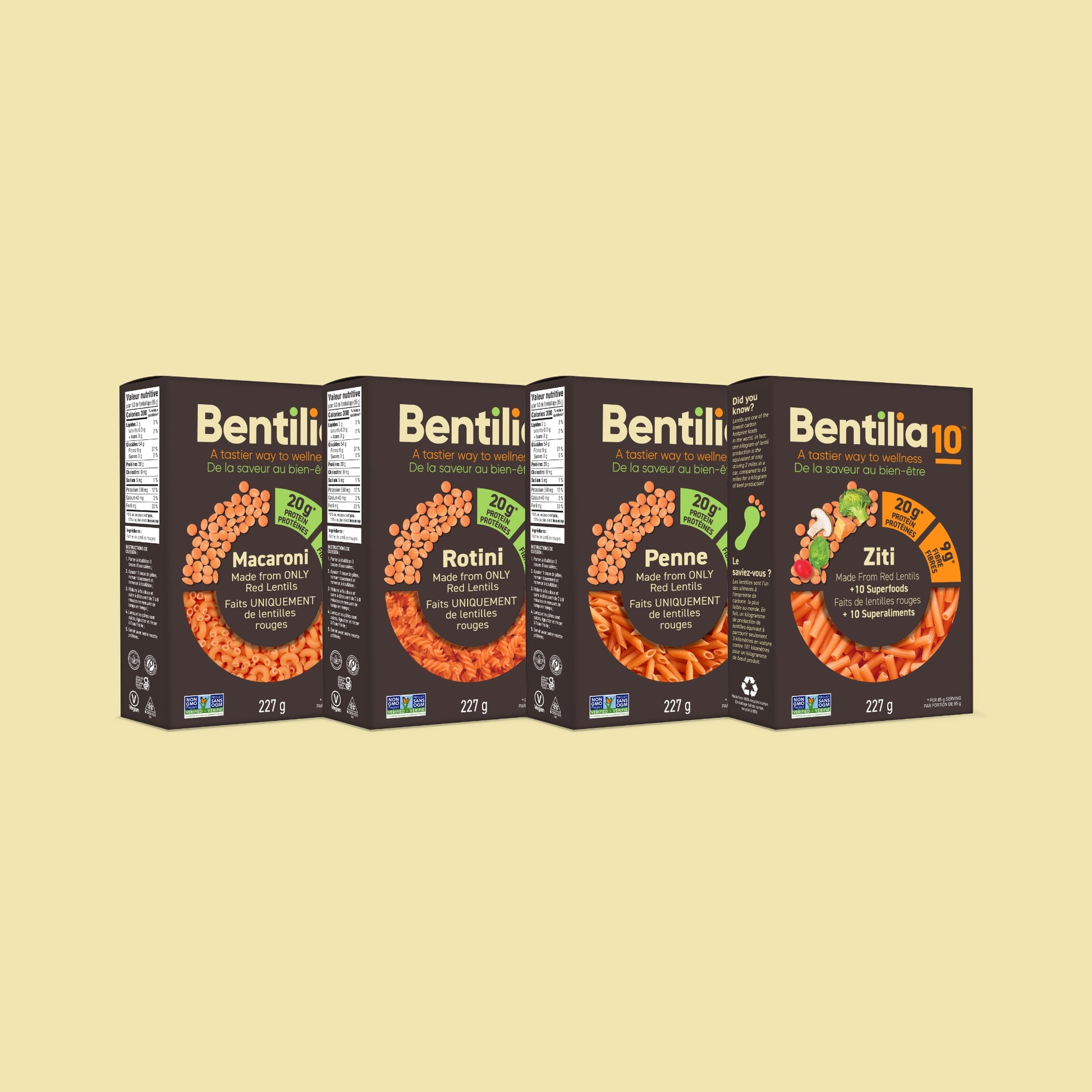 Variety Pack 4x8oz - CDN - Bentilia 