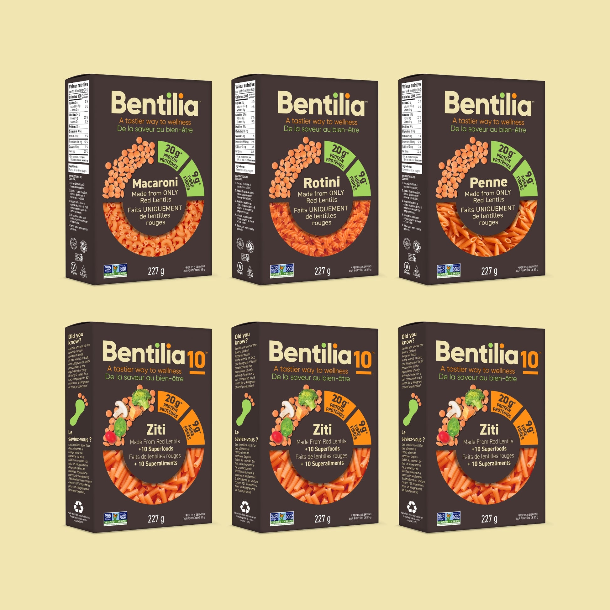 Variety Pack 6x8oz - CDN - Bentilia 